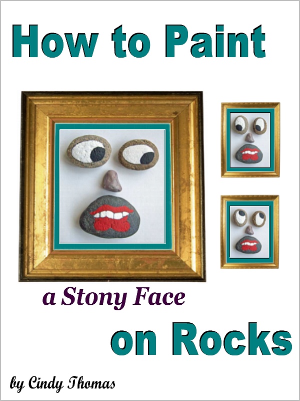 How to Paint a Stony Face on Rocks
